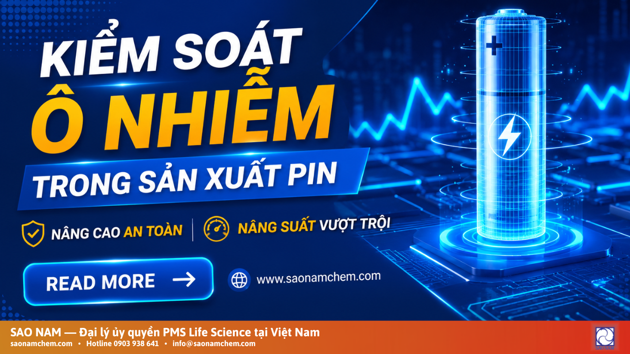 Kiểm soát Ô nhiễm trong Sản xuất Pin: Nâng cao An toàn và Năng suất
